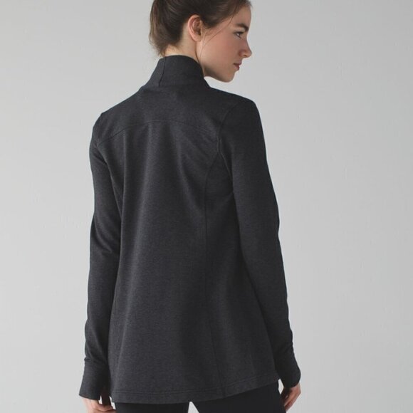 Lululemon Coast Wrap II Heathered Black - Picture 3 of 13